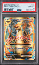 2016 POKEMON XY FA/M CHARIZARD EX GEM MT 10 EVOLUTIONS
