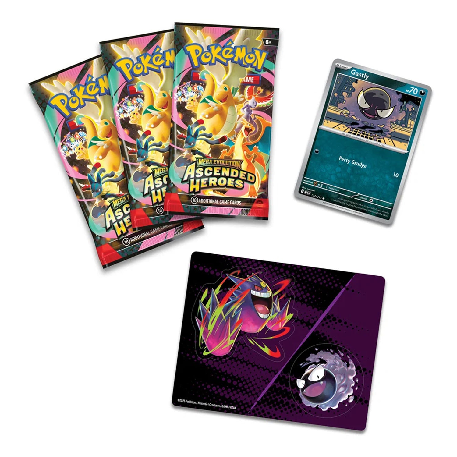 Ascended Heroes Tech Sticker Collection (Gastly & Charmander) - Image 5